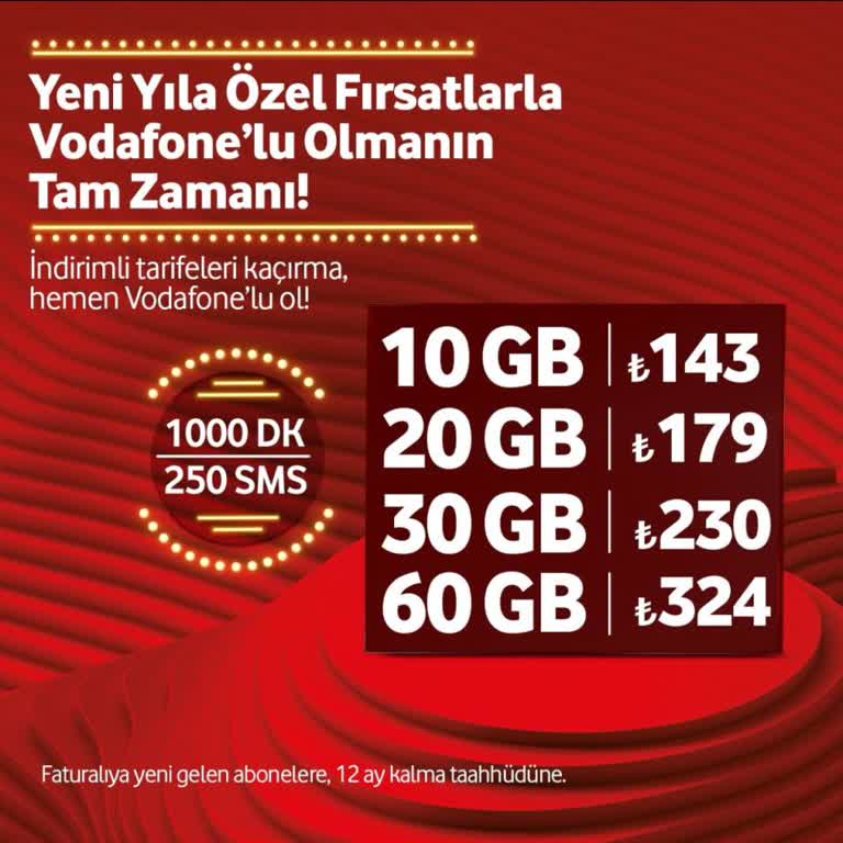 Vodafone'un Numara Taşıma Kampanyasında Ani Değişiklik