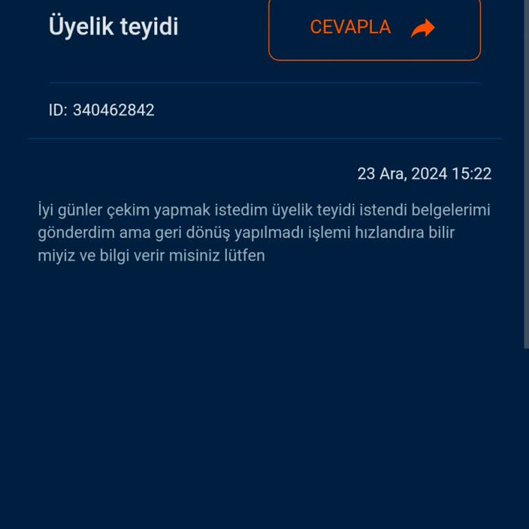 Kazancımı Çekemiyorum, Belge İstiyorlar