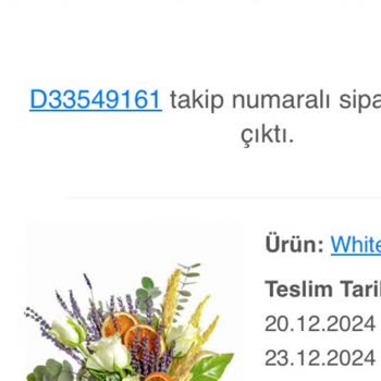 Yanlış Çiçek Teslimatı Ve İletişim Sorunları