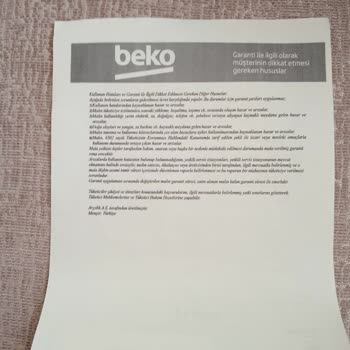 Beko Çamaşır Kurutma Makinesi Su Sızıntısı Sorunu