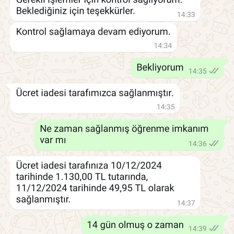Zara Ürün İadesinde Gecikme Sorunu