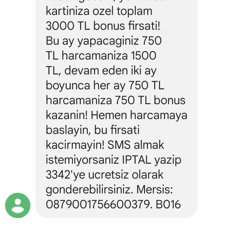 Bonus Sözünü Tutmayan Banka