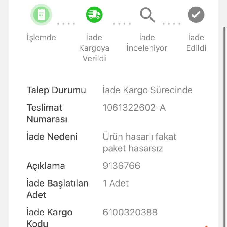 Koçtaş Ve Sürat Kargo İle İade Sorunu