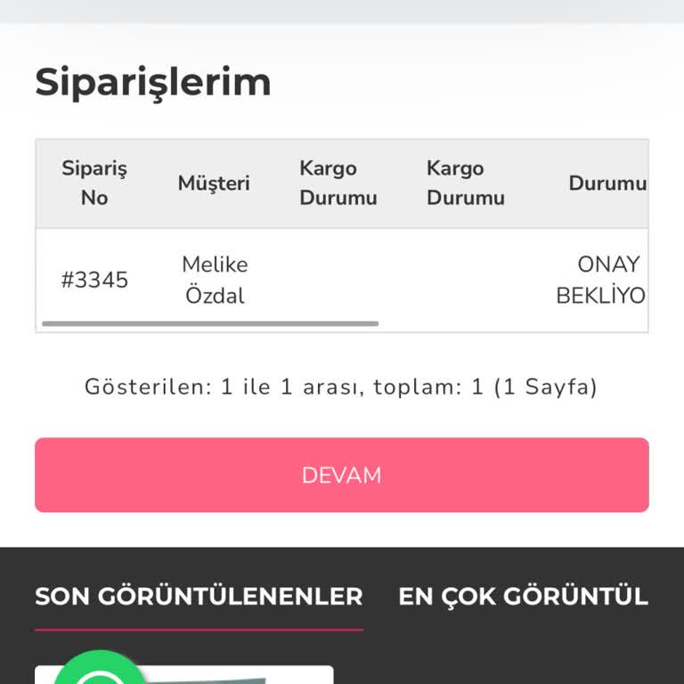 Köpek Maması Siparişi Onay Bekliyor, İletişim Sorunları Yaşanıyor