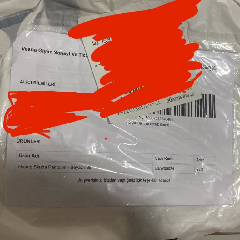 Eksik Ürün Ve İade Sorunu Yaşatan Firma