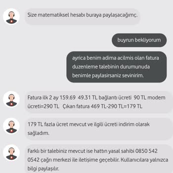 Vodafone Ev İnterneti Fatura Sorunu: Yanıltıcı Ücretlendirme Ve Çözüm Eksikliği
