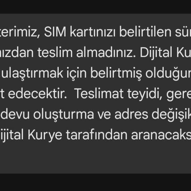 Vodafone Numara Taşıma Sürecinde Yaşanan İletişim Ve Hizmet Aksaklıkları
