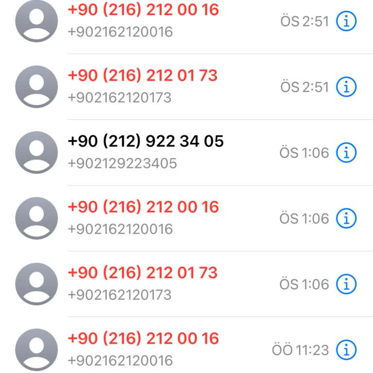Aralıksız Aramalarla Rahatsız Edici Deneyim