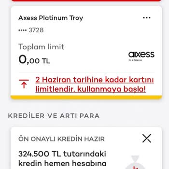 Akbank'ın Trajikomik Kredi Kartı Limiti