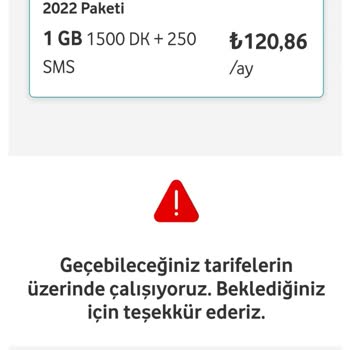Vodafone'da Taahhüt Ve Teklif Karmaşası