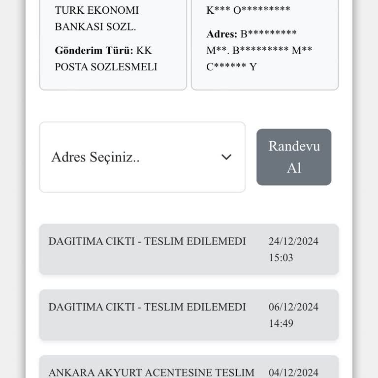 Kuryenet'in Kayıp Kredi Kartı Krizi