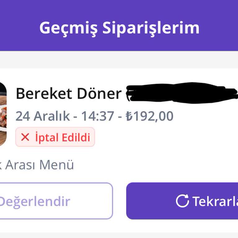 Getir Yemek Siparişi Mağduriyeti: Ne Yemek Ne İade!