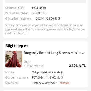 Aliexpress'te Uzayan İade Süreci Ve Sorumsuzluk