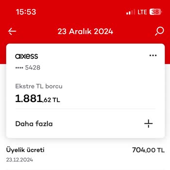 Akbank Üyelik Ücreti Mağduriyeti