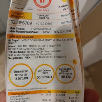 Ortak Elektrik Faturası Sorunu Ve Hukuki Uyarı