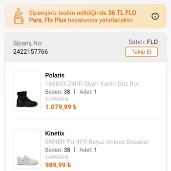 FLO'dan Aldığım Ayakkabılar Halen Teslim Edilmedi