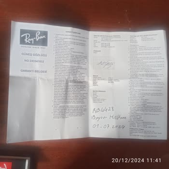 Rayban Gözlük Kırılması: Boyner Ve Rayban'dan Çözüm Bekliyorum