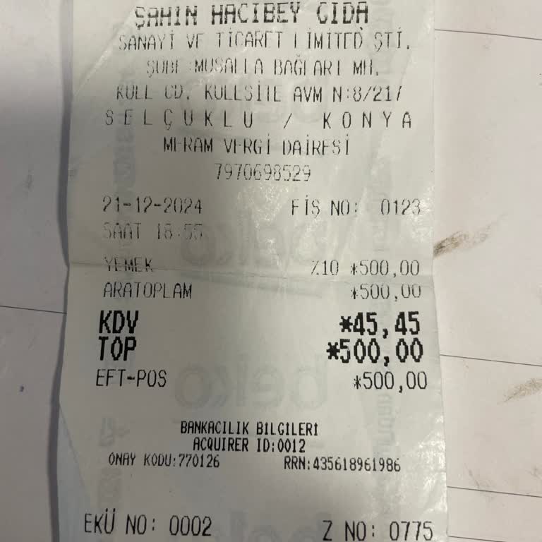 Eksik Para Üstü Ve Hayal Kırıklığı Yaratan İskender