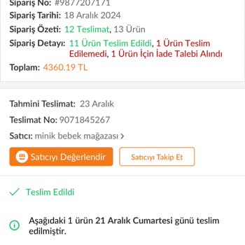 Sürat Kargo Teslimat Sorunu Ve İletişim Eksikliği