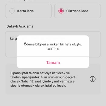 Gardrops Premium'da Kargolanmayan Sipariş Ve Destek Sorunu
