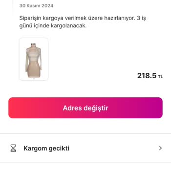 Gardrops Premium'da Kargolanmayan Sipariş Ve Destek Sorunu
