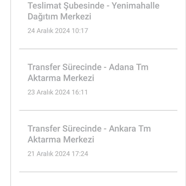 Kargo Karmaşası: Yanlış Adrese Gönderim