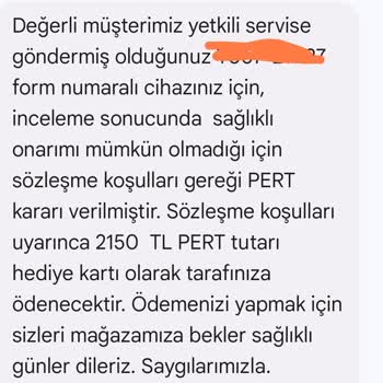 Kaskolu Süpürge İçin Yetersiz Çözüm Ve Hediye Kartı Teklifi