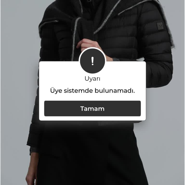 Ürün Siparişi Engeli: Üye Sistemi Sorunu