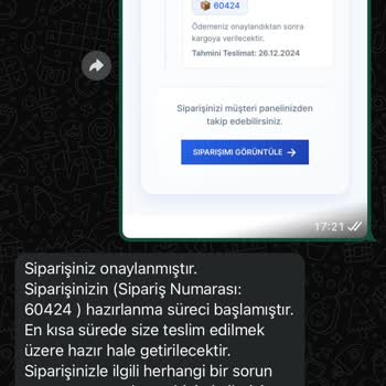 Yanıltıcı Sipariş Ve İletişim Sorunları