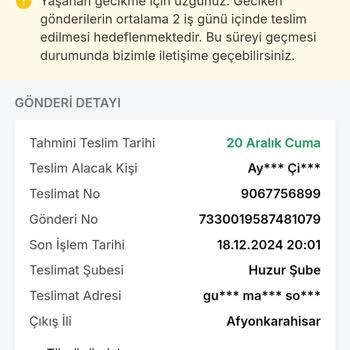 Teslim Edilmeyen Ürün Ve Geciken Para İadesi