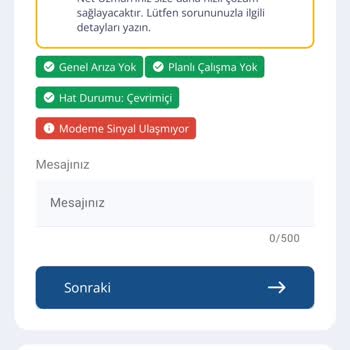 TurkNet Bağlantı Sorunu Ve Yetersiz Destek