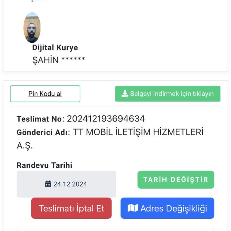 Türk Telekom Ve Dijital Kurye'nin Teslimat Sorunu