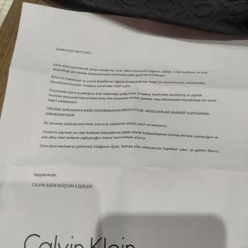 Boyner Ve Calvin Klein Çantasında Tamir Krizi