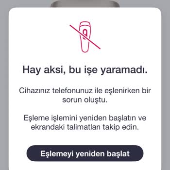 Braun IPL Cihazı Uygulama Bağlantı Sorunu
