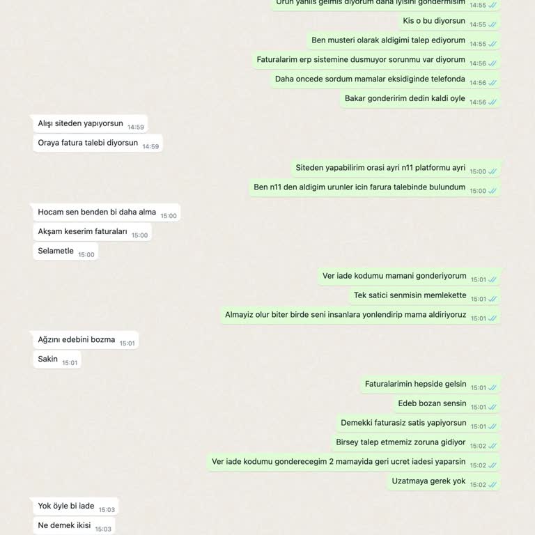 Garantilimama.com Faturasız Satış Ve Bozuk Mama Sorunu