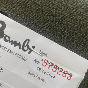 Bambi Ayakkabı'dan Aldığım Botun Dikiş Sorunu Ve İade Talebi