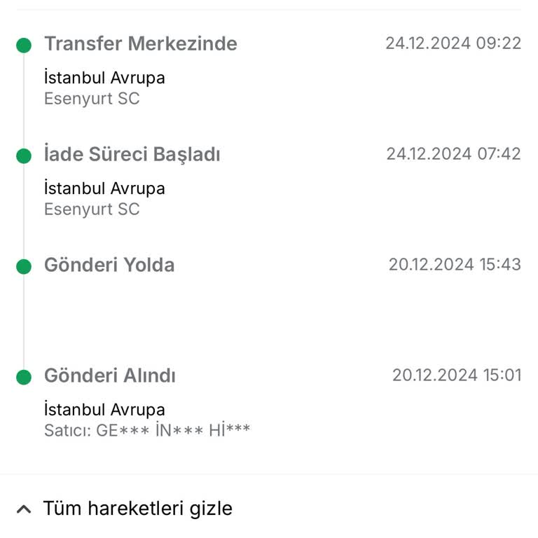 Trendyol'dan Siparişlerim Neden İade Ediliyor?
