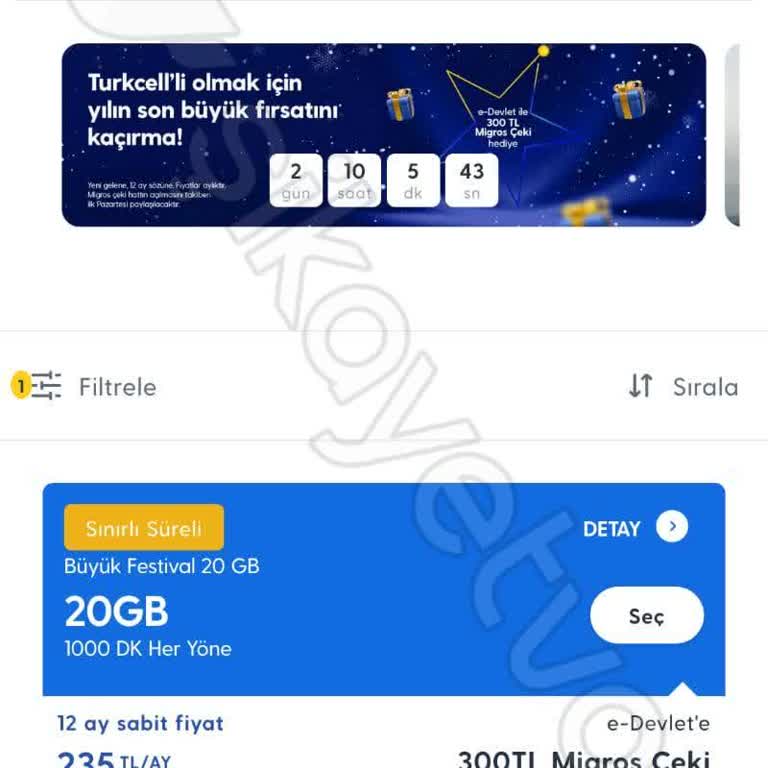 Turkcell Hediye Çeki Aktivasyon Sorunu