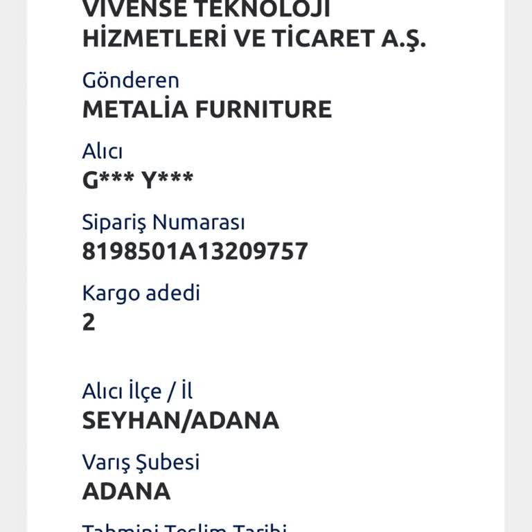 Vivense Siparişim Kayıp: Müşteri Hizmetleri Cevapsız