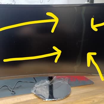 Kırık Monitör Ve D&R'ın İade Engeli