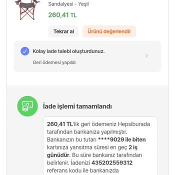 Eksik Para İadesi Ve Hesap Kapatma Talebi