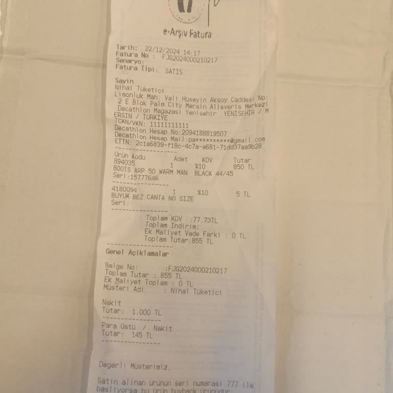 Su Geçirmez Botun Hayal Kırıklığı