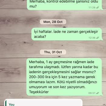 İade Sürecinde Yaşanan Sorunlar Ve Yanıltıcı Ürün Bilgisi