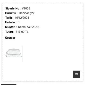 Ürün Gönderilmeyen Sipariş Ve İletişim Sorunları