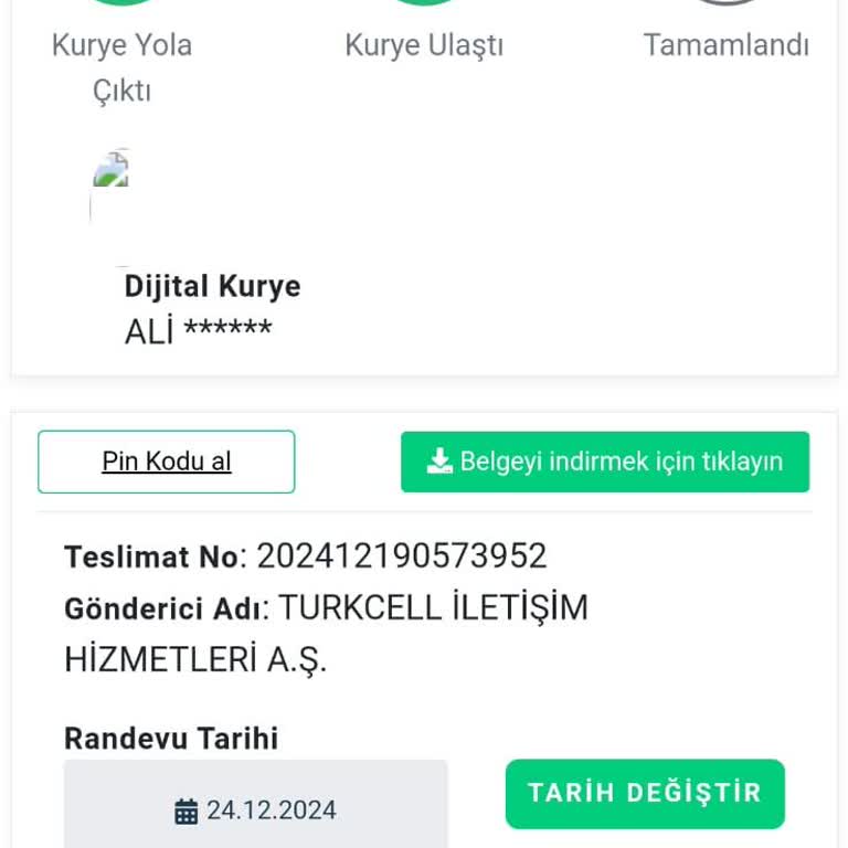 Turkcell Kurye Hizmetinde Yaşanan Gecikmeler Ve Müşteri Hizmetleri Sorunları