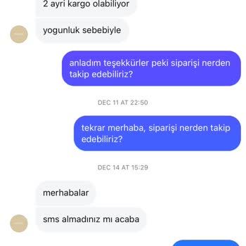 Eksik Ürün Ve Cevapsız İletişim Sorunu