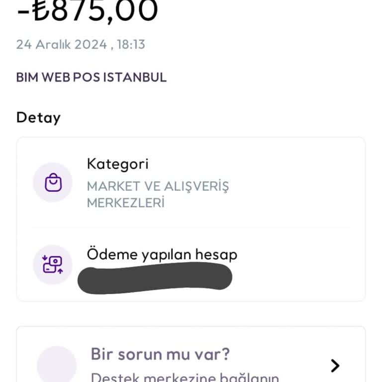 Kampanya İadesi Hakkında Sorun