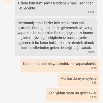 Trendyol'da Montaj Hizmeti Sorunu Ve İletişimsizlik