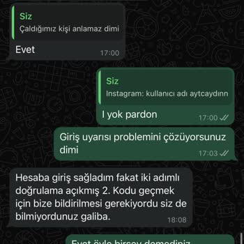 Instagram Kullanıcısı Hakkında Uyarı