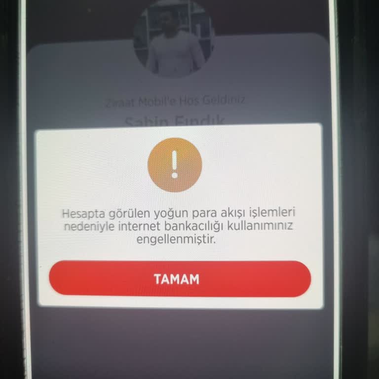 İnternet Bankacılığı Erişimi Engellendi